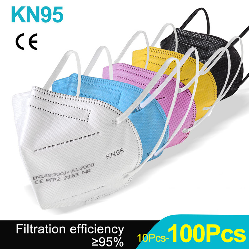 Surgical Mask - 10-100Pcs FFP2 Masks KN95 Mascarillas 5