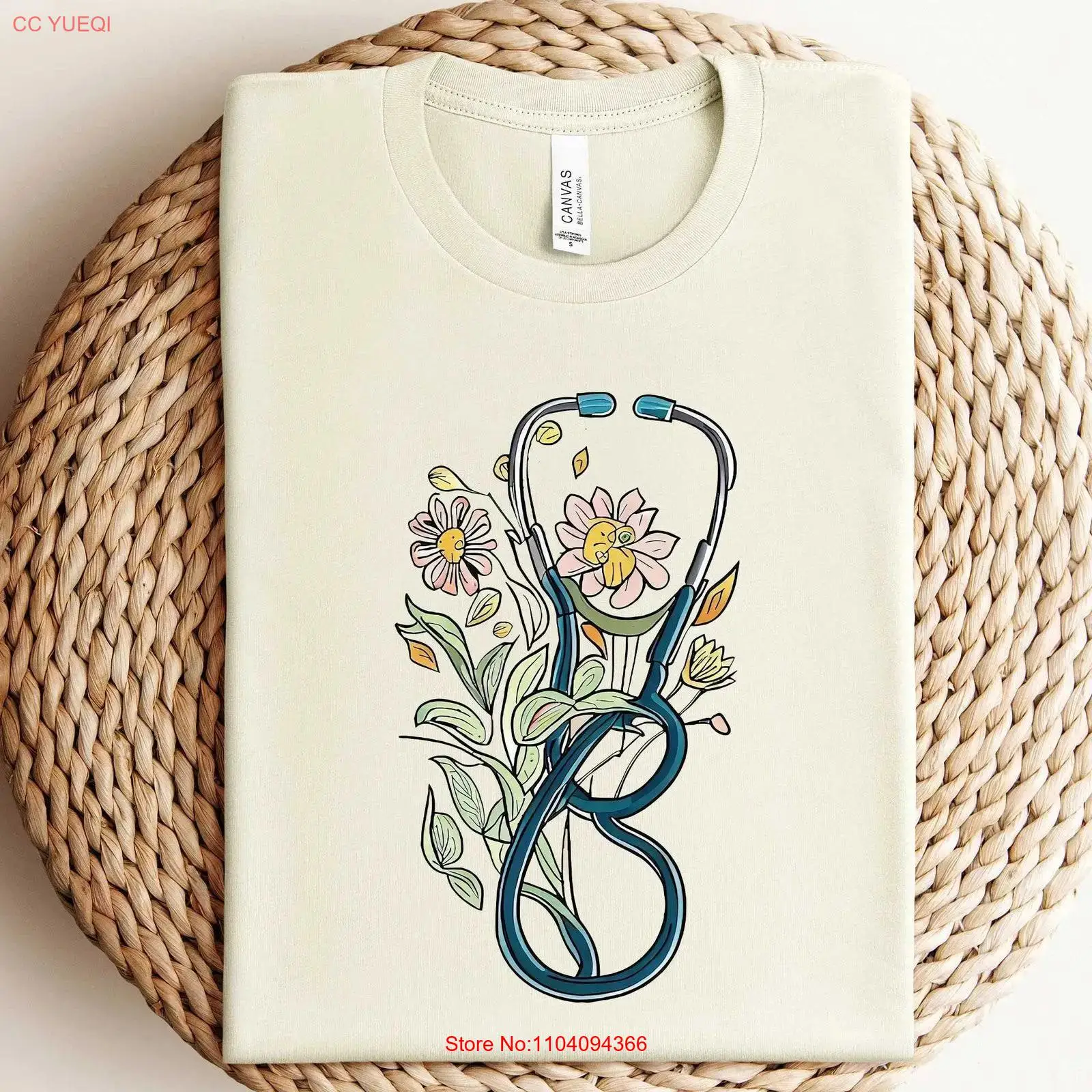 Floral Stethoscope SweaT T Shi - Stethoscope recension och pris