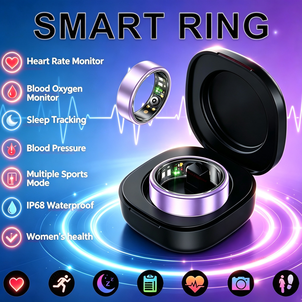2026 Smart Ring Blood Pressure - Blood Pressure Monitor recension och pris